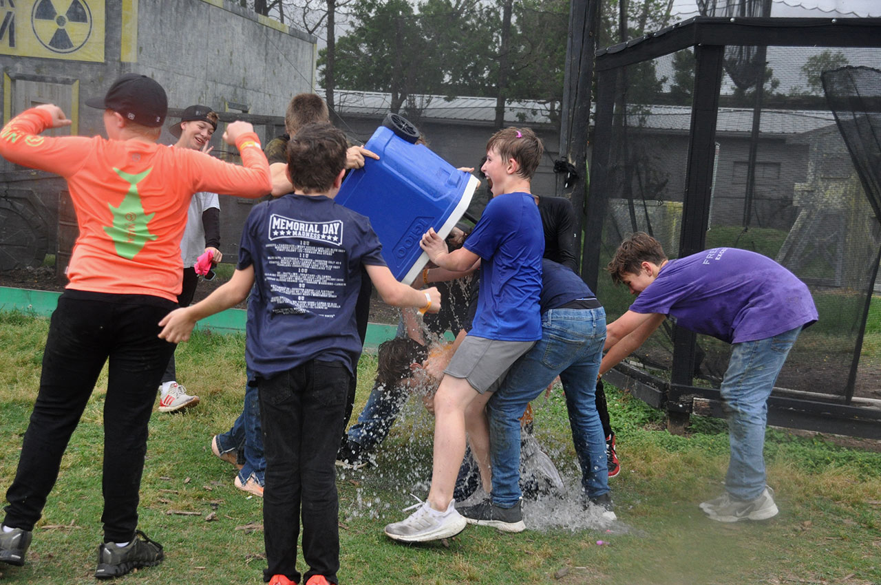 Urban War Zone paintball facility near downtown Houston